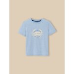 T - shirt chin� gar�on - coton biologique ciel