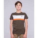 T - shirt col rond pur coton namlet garon kaki