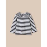 T - shirt col en tissu liberty en coton biologique lib annie & may