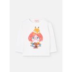 T - shirt en coton bébé animaux blanc T - shirt en coton bébé animaux blanc