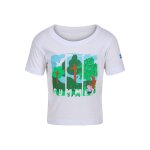 T - shirt coton bio peppa pig blanc