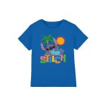 T - shirt coton bleu roi