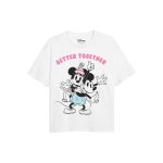 T - shirt coton disney better together blanc