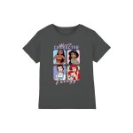T - shirt coton disney main character energy charbon T - shirt coton disney main character energy charbon
