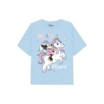 T - shirt coton disney you are magical bleu clair