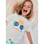 T - shirt en coton fille blanc