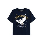T - shirt coton harry potter bleu marine T - shirt coton harry potter bleu marine