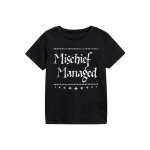 T - shirt coton harry potter solemnly swear noir