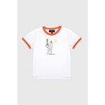 T - shirt en coton l�ger langoustine enfant - s�rigraphie g blanc
