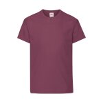 T - shirt coton original bordeaux