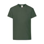 T - shirt coton original vert bouteille