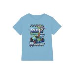 T - shirt coton toy story champions bleu ciel T - shirt coton toy story champions bleu ciel