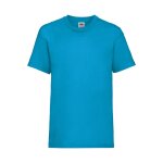 T - shirt coton valueweight azur