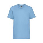 T - shirt coton valueweight bleu ciel