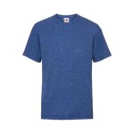 T - shirt coton valueweight bleu roi chiné T - shirt coton valueweight bleu roi chiné