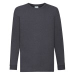 T - shirt coton valueweight gris fonc� chin�