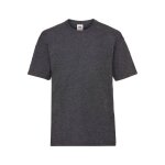 T - shirt coton valueweight gris fonc� chin�