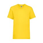 T - shirt coton valueweight jaune