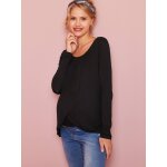 T - shirt crois grossesse et allaitement noir