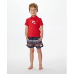 T - shirt enfant anti - uv � manches courtes brand wave red