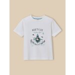 T - shirt enfant collection jules verne - coton biologique blanc
