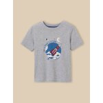 T - shirt enfant collection jules verne - coton biologique gris chine