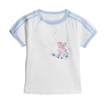 T - shirt enfant fille coton blanc