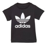 T - shirt enfant gar�on coton trefoil noir