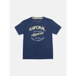 T - shirt enfant manches courtes bleu fonc�