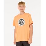 T - shirt enfant � manches courtes filgree mandarin zest