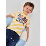 T - shirt enfant ray� multicolore