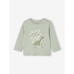 T - shirt fantaisie b�b� gar�on vert d'eau