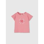 T - shirt fille en coton orange