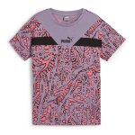 T - shirt fille hypernatu violet