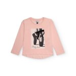 T - shirt pour fille avec imprim� de chaussons de danse rose