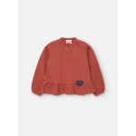 T - shirt fille maille orange