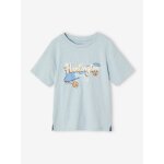 T - shirt garçon animation devant bleu ciel T - shirt garçon animation devant bleu ciel