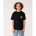 T - shirt gar�on archive ripped black