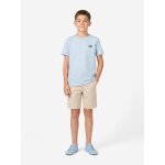 T - shirt gar�on col rond bleu clair