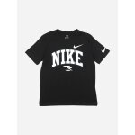 T - shirt gar�on col rond noir