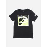 T - shirt gar�on col rond noir