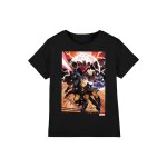 T - shirt gar�on coton - x - men team attack noir