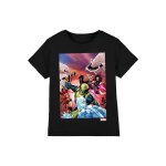 T - shirt gar�on coton - x - men team defend noir