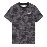T - shirt gar�on ess camo aop noir