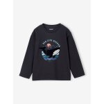 T - shirt garçon imprimé devant anthracite T - shirt garçon imprimé devant anthracite