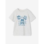 T - shirt gar�on imprim� blanc chin�