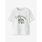 T - shirt gar�on avec imprim� magique california name it blanc