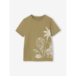 T - shirt gar�on imprim� olive