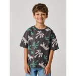T - shirt gar�on manches courtes anthracite
