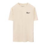 T - shirt gar�on � manches courtes beige